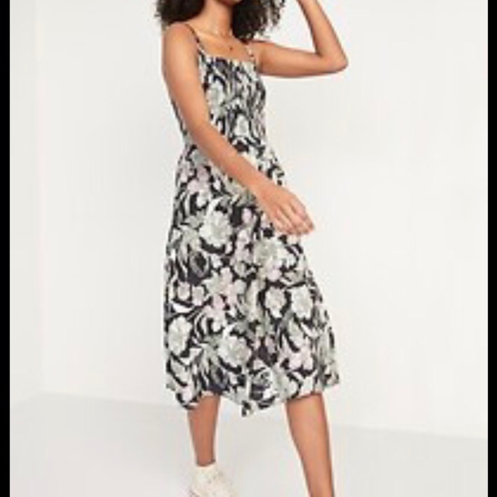 Old Navy Smocked Midi Dress